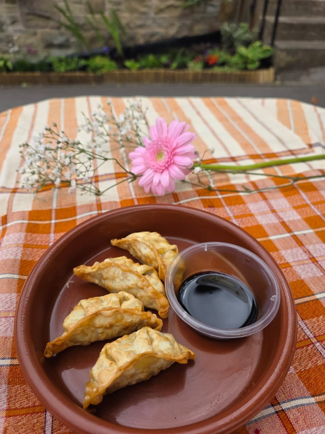 8. Chicken Gyoza