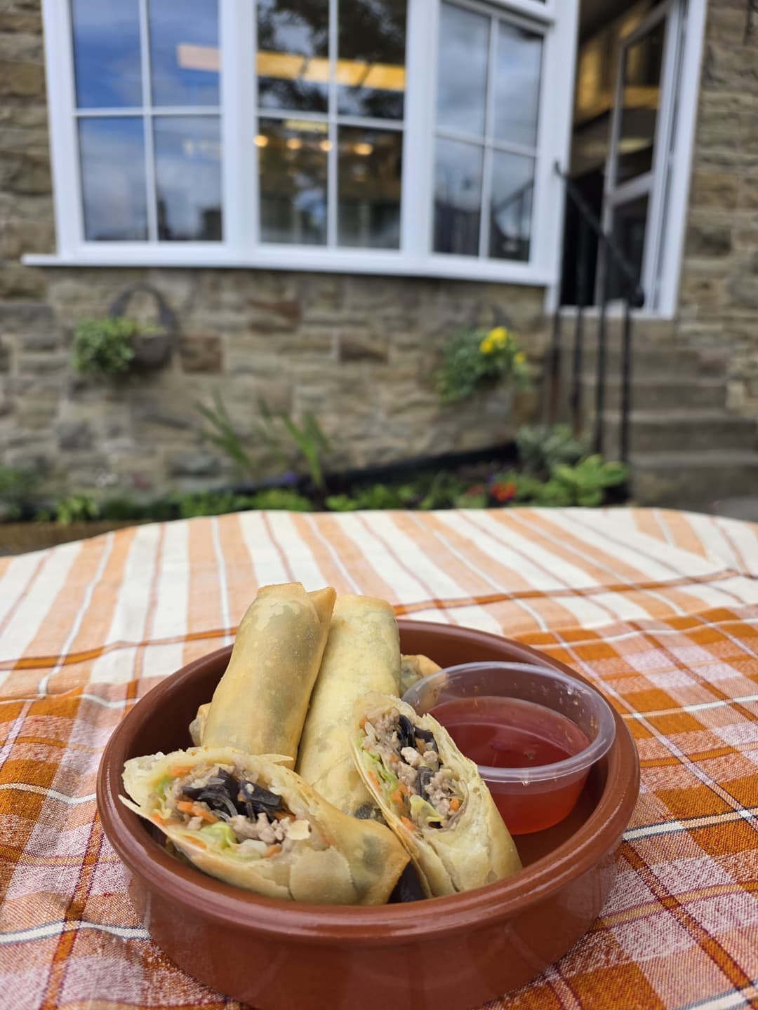 7. Pork Spring Rolls